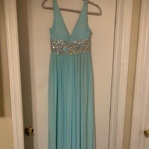 Blue Prom Dress